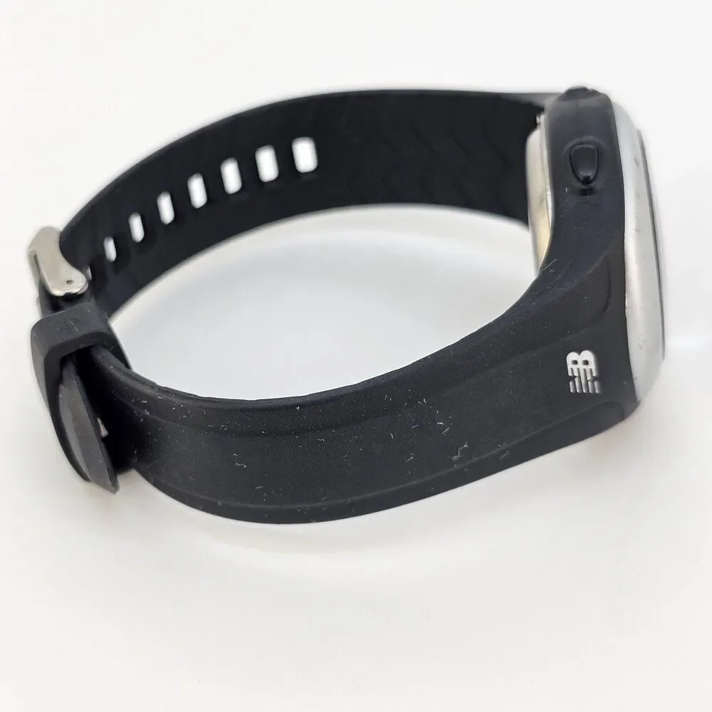 New Balance Duo‎ Sport Men's Digital Watch 40MM Black Plastic Bands New Battery